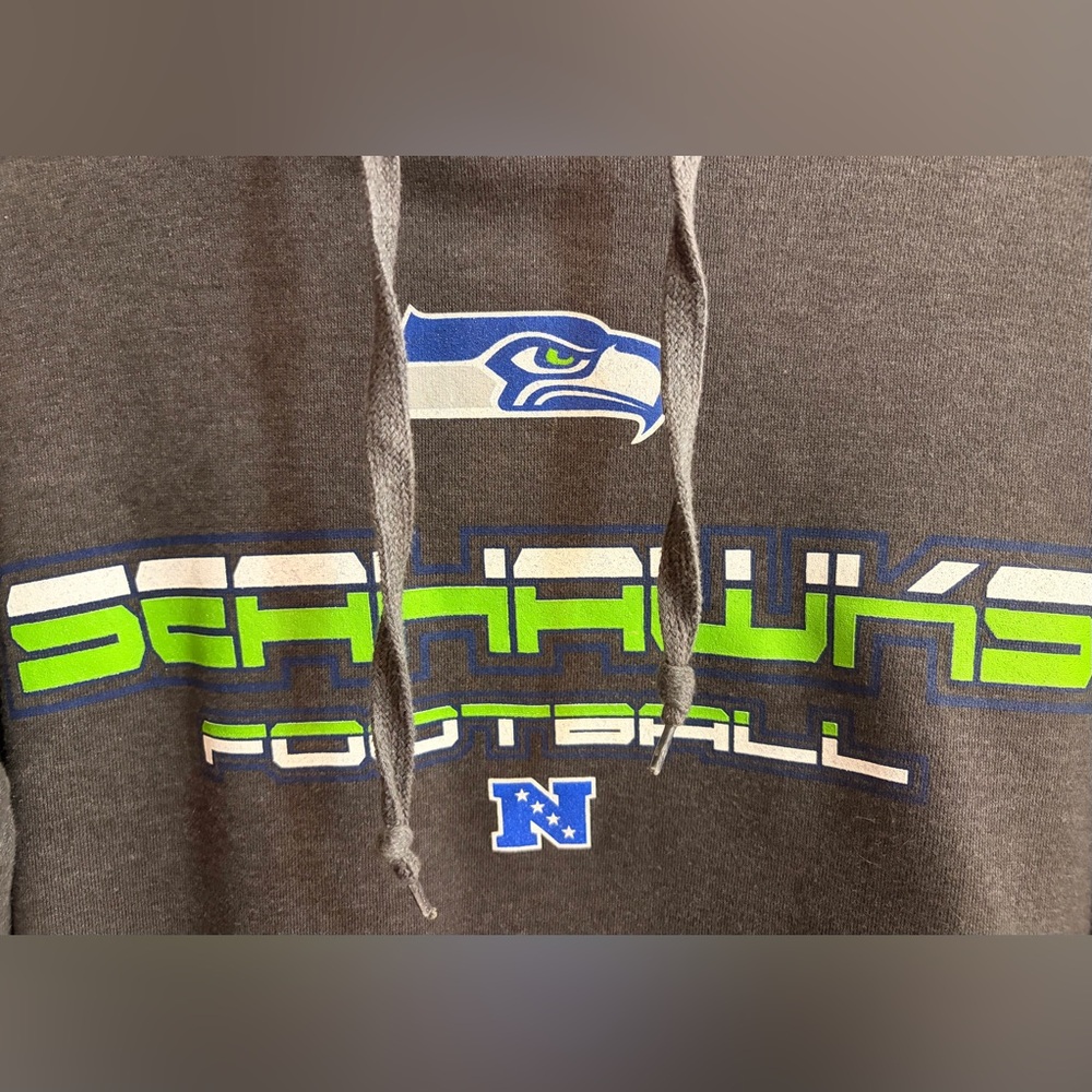 NFL Seattle Seahawks Charcoal Hoodie - Picture 2 of 5